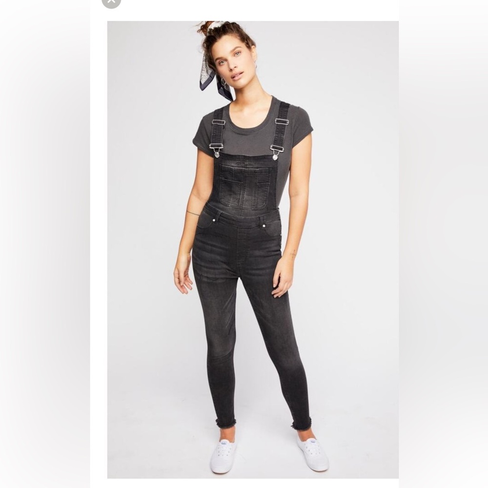 Free People Jean overalls